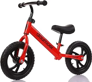 DOMOER PDM-01RD pedals free kids Balance bike - Red