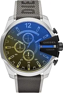 Diesel Men's Mega Chief Chronograph, Stainless Steel Watch, DZ4523