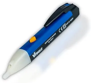 VTOOLS Intelligent Non-Contact Voltage Tester With Led Light(Batteries Not Included), Ac 90V-1000V, Blue, VT2124