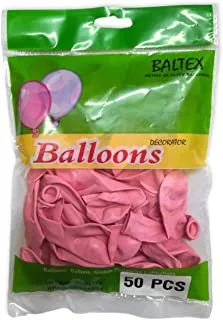 5 Inches PINK Standard Latex Balloons Plain Color