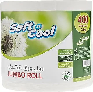 Soft N Cool Jumbo Maxi Roll, 2.2 Kg, 1 Roll, 400 Meter, 1 Units