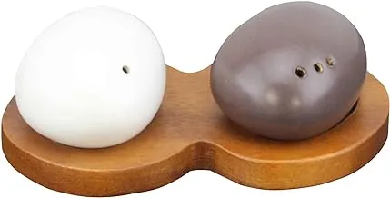 Acacia Salt & Pepper Egg Shaker - Wood (ACA-2EGS)