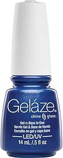 Gelaze Frostbite Gel And Base Nail Polish 14 Ml, Dark Blue