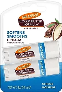 Cocoa Butter Ultra Moisturizing Lip Balm SPF 15 Duo by Palmers for Unisex - 2 x 0.3 oz Lip Balm