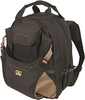 Clc Work Gear 1134 Carpenter'S Tool Backpack, 44 Pockets, Padded Back Support