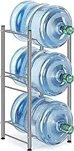 OYEAL ECVV 3-Tier Cooler Jug Rack Stainless Steel 5 Gallon Holder Heavy Duty Stackable Shelves Organizer