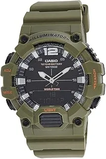 Casio Mens Watch, Analog-Digital Display And Resin Strap