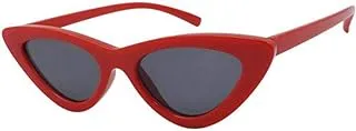 Ocean Glasses-Mahattan- Shiny Red Frame With Smoke Lens