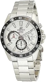 Casio Mens Quartz Watch, Chronograph Display And Stainless Steel