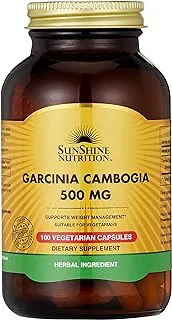 SUNSHINE NUTRITION Garcinia Cambogia, 500 Mg 100 Capsules