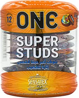 One Condoms Super Studs, 12 Pcs