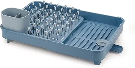 Joseph Joseph Movable Cutlery Drainer And Drainage Spout, H16.1 X W32 X D36.4cm, Sky, 85185