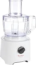 MOULINEX Food Processor | Easy Force 2.4 L Food Processor | 800 W| 6 Attachments | +25 Different Functions | 2.4 L Bowl Capacity and a 1.8 L Blender |2 Years Warranty | FP247127