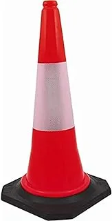 Safety Cone with Reflector Tape 1m Long