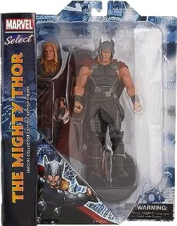 DIAMOND SELECT TOYS Marvel Select: Mighty Thor Action Figure, Multicolor