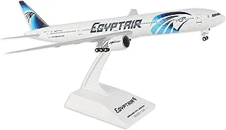 Daron Skymarks Egypt Air 777-300 Airplane Model With Gear Regular Su-Gdl (1/200 Scale)