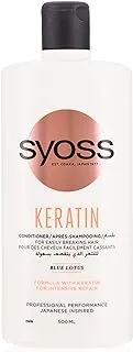 Syoss Keratin Conditioner 500ML For Easily Breaking Hair