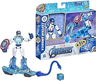 Marvel Avengers Bend and Flex Missions Captain America Ice Mission