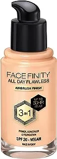 Max Factor Facefinity All Day Flawless Foundation - N42 Ivory, 30ml