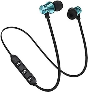 COOLBABY Magnetic in-ear Bluetooth sports headset(Blue), Wireless