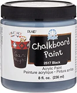 Folkart Chalkboard Paint In Assorted Colors (8-Ounce), 2517 Black