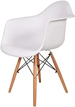 Dinning Chair Office Chair-Plastic White