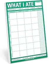 Knock Knock Magnetic What I Ate Pad, Meal Tracker Note Pad With Magnet, 6 x 22.8 cmes