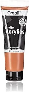 Creall American Educational Products A-33667 Creall Studio Acrylics Tube, 250 Ml, 67 Burnt Sienna