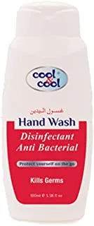 Cool & Cool Antibacterial Disinfectant Hand Wash 100 Ml - Enriched with Vitamin E, Convenient, Moisturizing & Nourishing