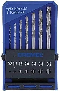 DREMEL Precision Drill Bit Set (628), Set of drill bits for precise drilling | Model: 2615062832