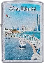 Zippo 205 CI412383 Abu Dhabi Corniche Design Windproof Lighter