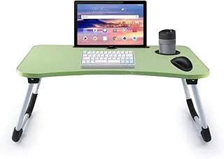 In-House Folding Laptop Table, Green, H5 x W45 x D65 cm , M ,FS-3753