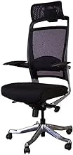 Mahmayi Pivot 068 High Back Ergonomic Mesh Chair Black Material-Mesh