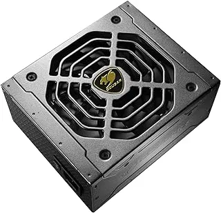 Cougar Psu Gex1050، 1050W، 80Plus Gold، Full Modular، Exclusive 135mm Silent Hdb Fan، ± 2٪ Voltage Regulation - Black