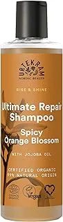 Urtekram Shampoo - Spicy Orange Blossom - Ultimate Repair - 250 ml, Vegan, Organic, Natural Origin