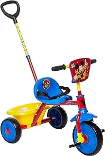 Mickey Trike With Push Handle, Ride Ons, Tri-7161Mic