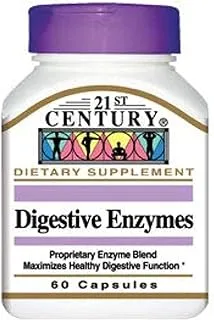 21st Century Digestive Enzymes Capsules, 30 Count