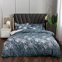 6-Piece Double Size Duvet Cover Set|1 Duvet Cover+1 Flat Sheet+4 Pillow Cases|Microfibre|Botticelli