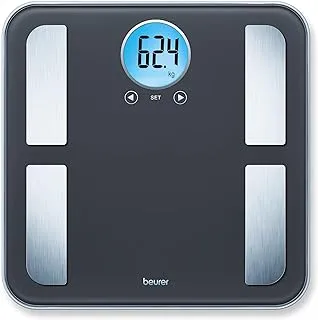 BEUrer Bf 195 Diagnostic Bathroom Scale - Black, 31 x 31 x 2,3 cm