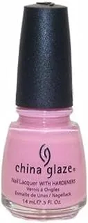 China Glaze Nail Lacquer With Hardeners - 14 Ml, Empowerment - Pink