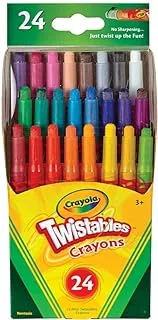 Crayola Mini Twistables Crayons, Multi-Colour, Cy52-9724