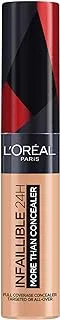 L'Oréal Paris Concealer, Full Coverage, Longwear with a Matte Finish, Infallible 24H More Than Concealer, 327 Cashmere