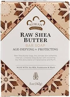 Nubian Heritage Raw Shea Butter Soap, 5Oz