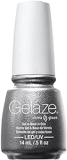 Gelaze Gossip Over Gimlets Gel and Base Nail Polish 14 ml, Grey