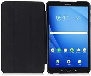 جراب Belk 3 قابل للطي / ثلاثي الطي لهاتف Samsung Galaxy Tab A 10.1 (2016) T580 and T585 - أسود