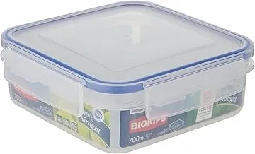 Komax Food Saver with Separator, Clear, 700 ml, Square, Plastic