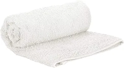 Comfy Cotton Solid Pattern Kitchen Towels, White, Dfesr10011