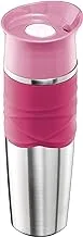 Maped Picnik Adult Metal Insulated Travel Mug Bottle (Pink), 871901