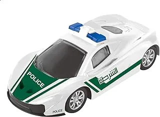 Power Joy Vroom Diecast Dubai Police 1/43, Multicolor, Crd111