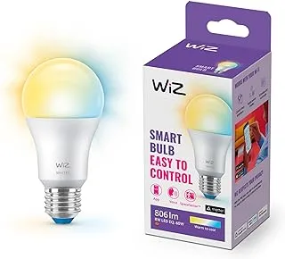 WiZ Tunable Whites A60 E27 - WiFi + Bluetooth Smart LED Bulb - (Compatible with Amazon Alexa and Google Assistant)
